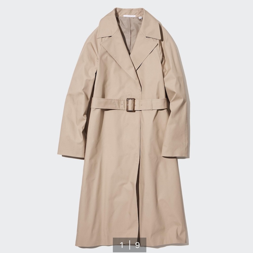 Uniqlo Trench Coat Beige XS